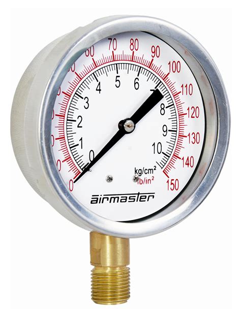 .: Airmaster :. » Bourdon Type Pressure Gauge