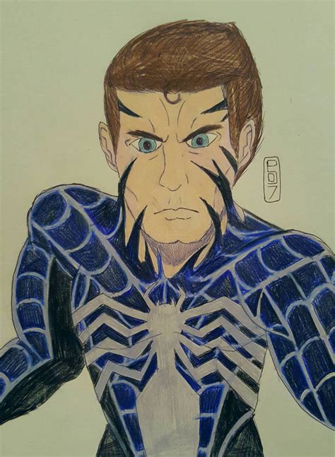 Harry Osborn (Raimiverse) as Venom by DNCSamsonART on DeviantArt