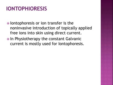 Constant galvanic current | PPT