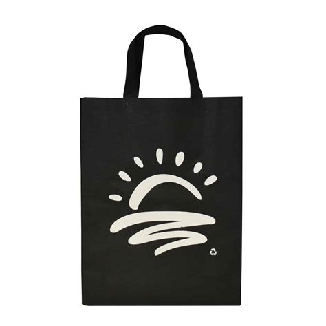 Black & White Sunset Reusable Bags