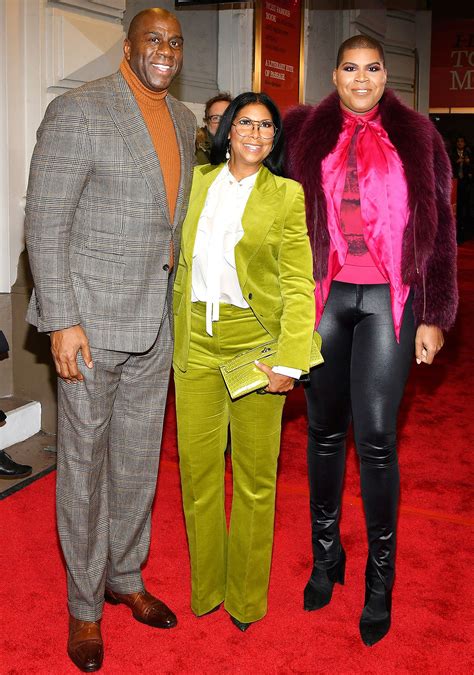 Magic Johnson and His Family Hit Red Carpet Together