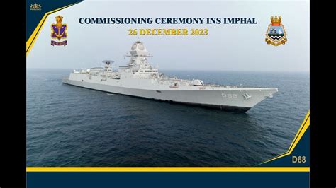 LIVE | INS IMPHAL COMMISSIONING CEREMONY | News9 - YouTube