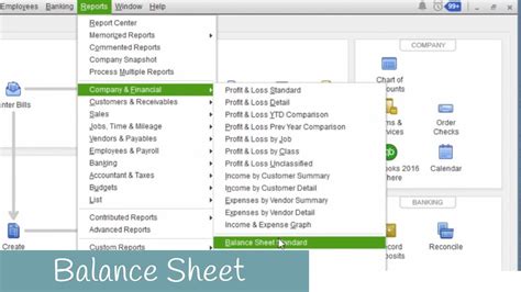 What is a Balance Sheet? How to use it inside QuickBooks? - YouTube