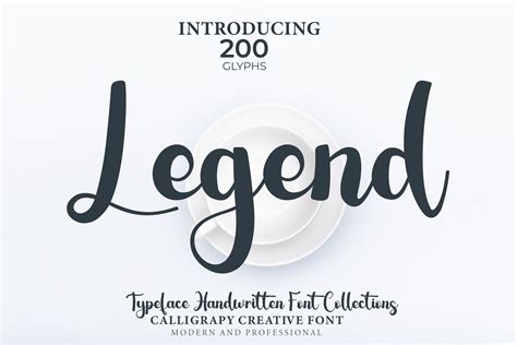 Legend Font by Arief Indra Pratama · Creative Fabrica