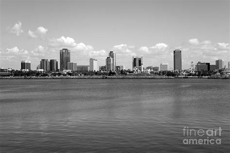 Long Beach Skyline Photograph by Bill Cobb | Fine Art America