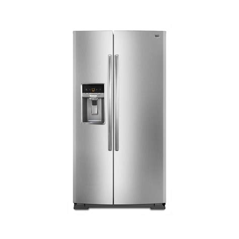 Maytag - MSB27C2XAM - 26.5 cu. ft. Side-by-Side Refrigerator w ...