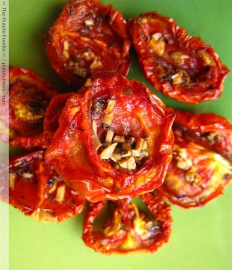 Oven-Dried Tomatoes • Purple Foodie