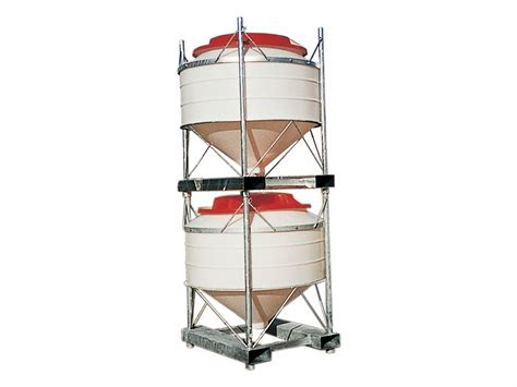 Grain & Meal Storage Stackable Hopper – McKee Plastics