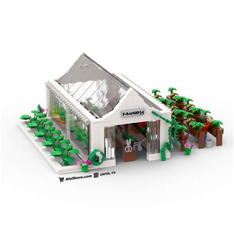 LEGO Greenhouse Garden & Nursery Instructions – AFOL TV