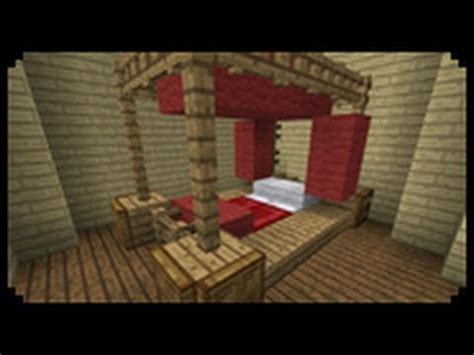 Minecraft: How to make a Poster Bed - YouTube