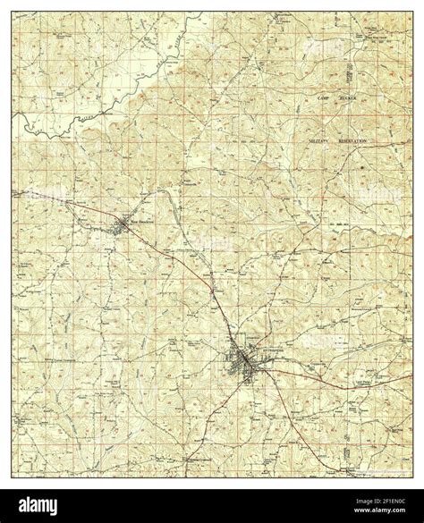 Enterprise, Alabama, map 1950, 1:62500, United States of America by Timeless Maps, data U.S ...