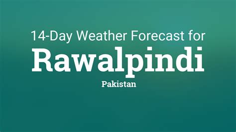 Rawalpindi, Pakistan 14 day weather forecast