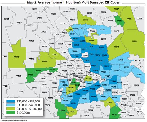 Houston Area Zip Code Map Printable