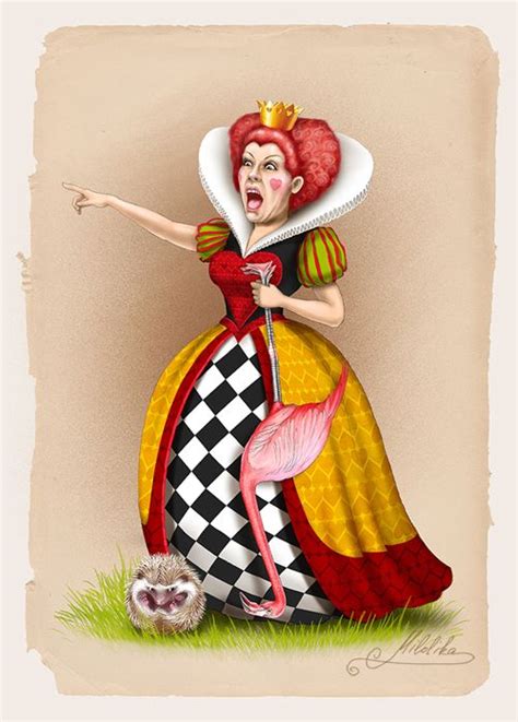 The Queen of Hearts is a character from the book Alice's Adventures in ...