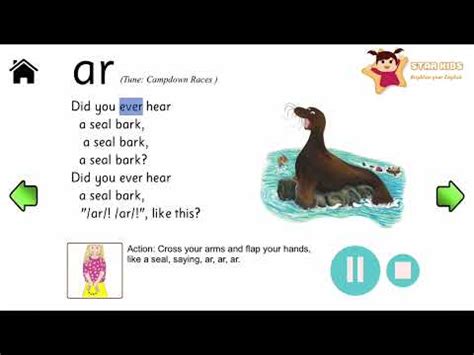 Starkids Jolly phonics Songs Group 7 Part 3 (er, ar) (Jolly Songs App ...