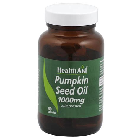 Health Aid Pumpkin Seed Oil 1000mg - 60 capsules | eBay