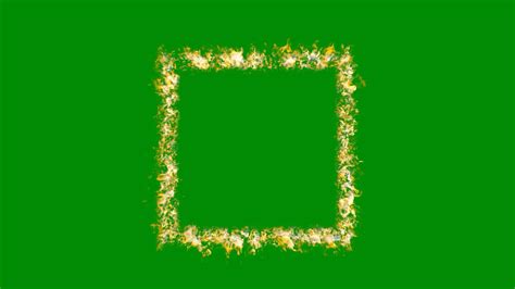 square fire animation green screen 10013151 Stock Video at Vecteezy