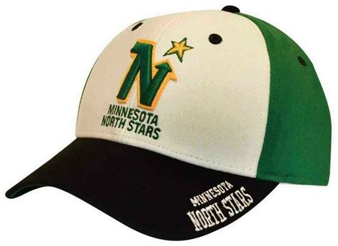 Adidas NHL Hockey Minnesota North Stars Baseball Cap Hat Adjustable ...