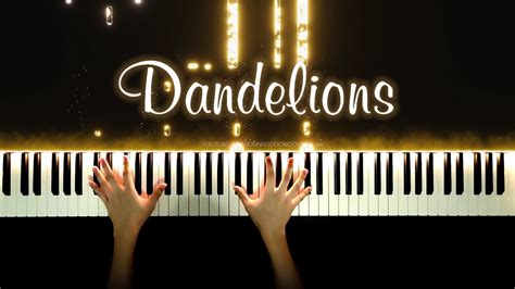 Ruth B. - Dandelions | Piano Cover with Strings (with Lyrics & PIANO SHEET) Acordes - Chordify