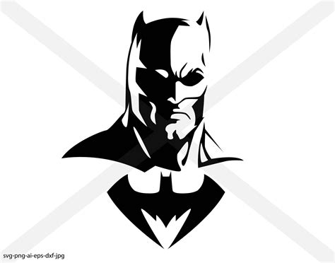 Batman. silhouette INSTANT DOWNLOAD svg-png-eps-dxf-ai-jpg | Etsy