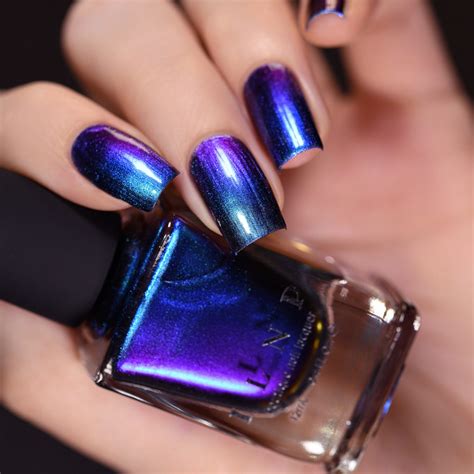 Shockwave - Vivid Blue to Purple Ultra Chrome™ Nail Polish by ILNP