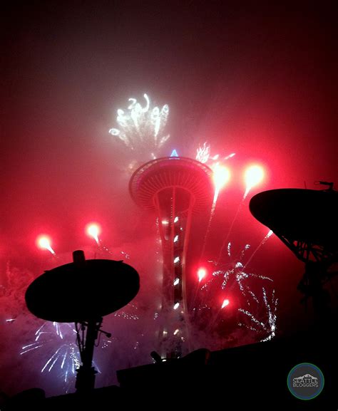 New Year's Eve in Seattle at the Space Needle | Seattle Bloggers