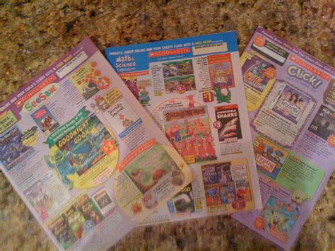 Scholastic Book Club flyers...just the sight of them brings back warm ...