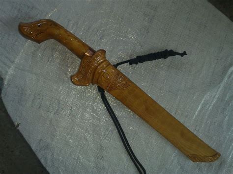 Koleksi Pisau, Parang Dan Golok: Parang Berukir made by Tukang Jol