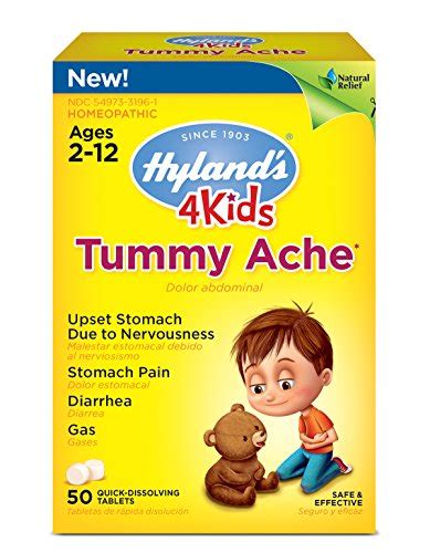 Mua Hyland’s Homeopathic 4 Kids Tummy Ache Tablets, Natural Relief of ...