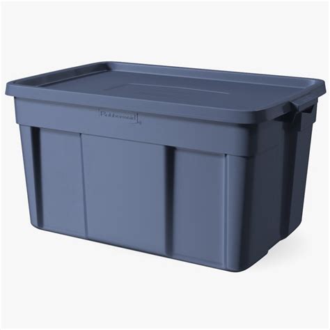 Rubbermaid Roughneck Stackable Storage Tote 14 Gallon model ...