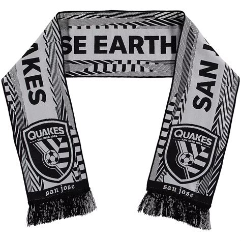 San Jose Earthquakes Jersey Hook Reversible Scarf | Academy