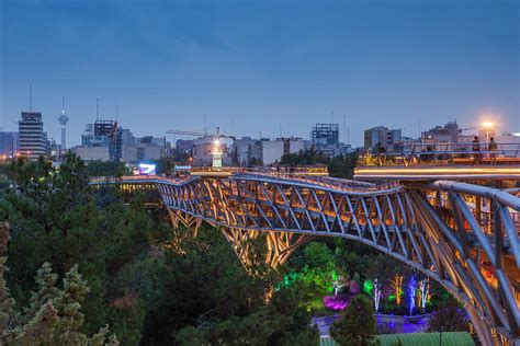 Iran, Tehran, City Skyline Photograph by Walter Bibikow - Pixels