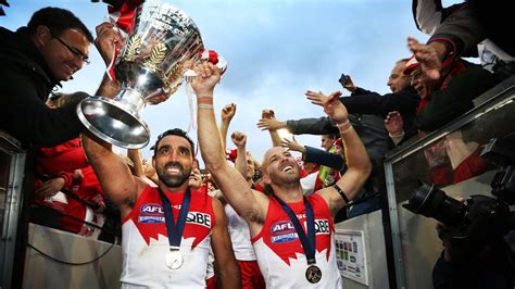 AFL 2022: Adam Goodes Sydney Swans premiership reunion no-show, racism ...