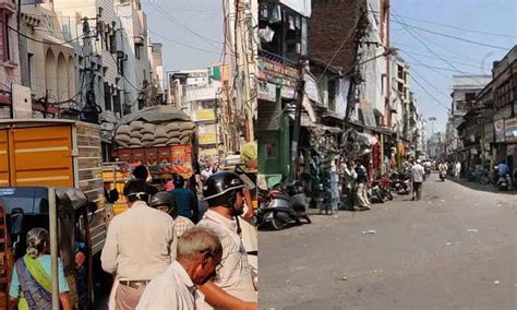 Hyderabad: Social distancing goes for a toss at Begum Bazar