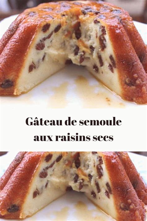 Recette Semoule Au Lait Raisin Sec | nice recipes