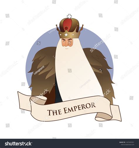 Major Arcana Emblem Tarot Card Emperor Stock Vector (Royalty Free) 1437407651 | Shutterstock