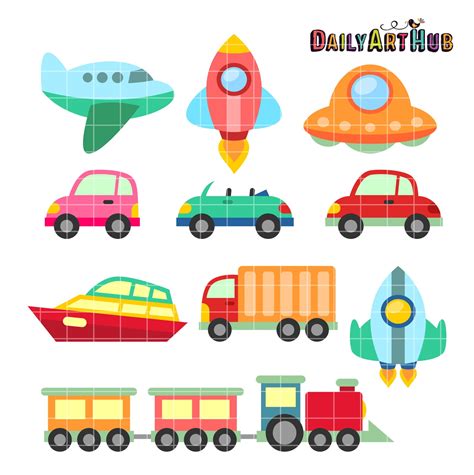 Clip Art Transportation Vehicles