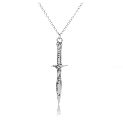 HOBBIT Sword Necklace Lord of the Rings Pendant Jewelry Wholesale – Online wholesale for Popular ...