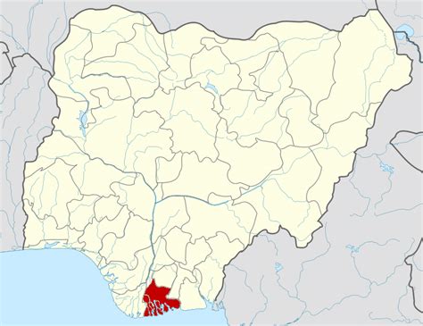 Map of Nigeria showing Rivers State. | Download Scientific Diagram