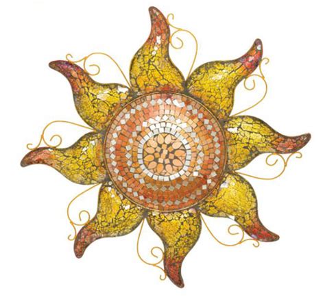 Regal Copper Mosaic Sun Wall Decor | Joe Wilcox Indian Den