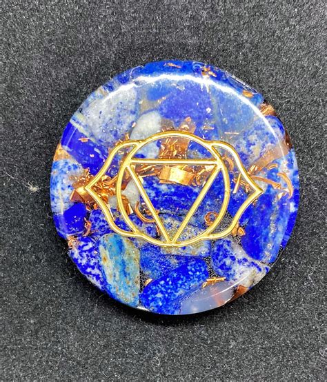 Lapis Lazuli Third Eye Chakra All Natural Genuine Orgonite - Etsy