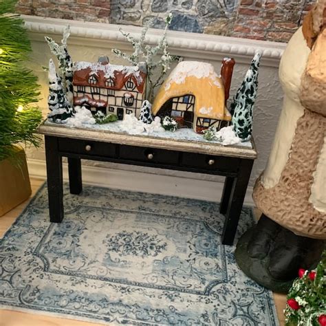 Christmas Village Dollhouse Miniatures - Etsy