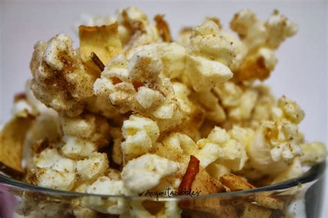 Anyonita Nibbles | Gluten Free Recipes : Gluten Free Tipsy Caramel Apple Popcorn with Apple ...