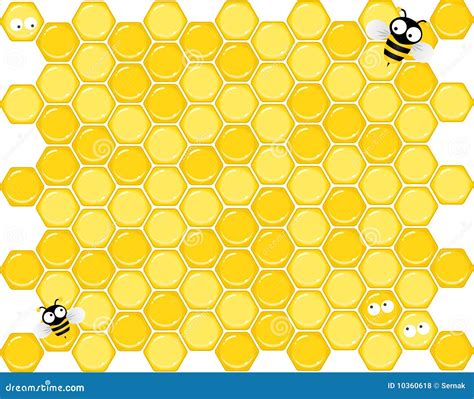 Honeycomb Bees Royalty Free Stock Photos - Image: 10360618