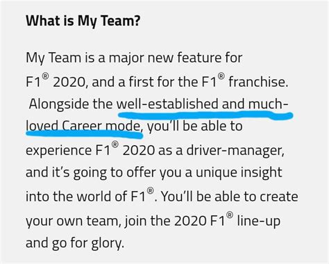 Career Mode is actually liked in the Formula 1 game 😭 : r/FifaCareers