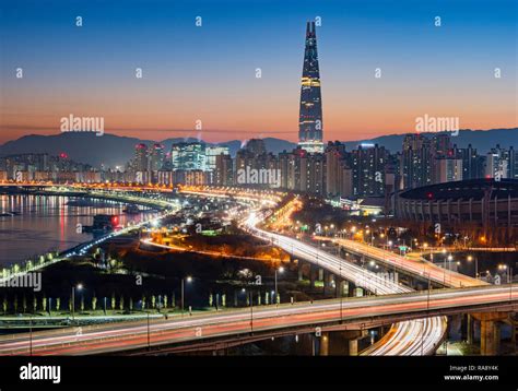 Seoul City Skyline,South Korea Stock Photo - Alamy