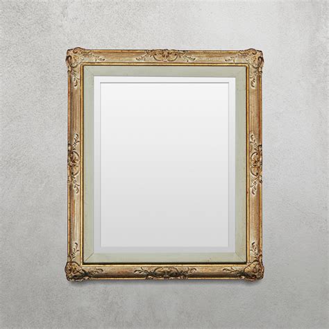 Vintage rectangle gold picture frame | Premium PSD Mockup - rawpixel