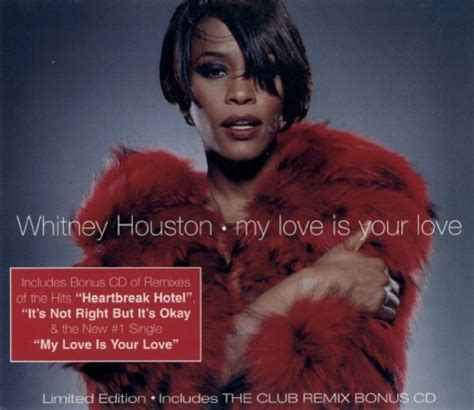 Whitney Houston - My Love Is Your Love (1999, CD) | Discogs