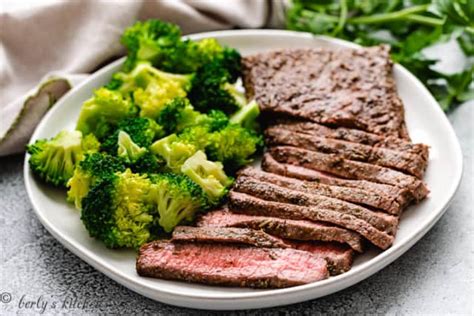 Easy Flat Iron Steak Recipe | Berly's Kitchen