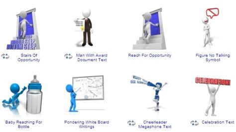 Animated Images for PowerPoint Presentations